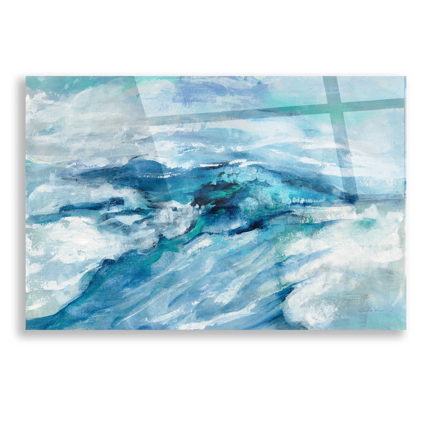 Epic Art 'Archipelago Seascape' by Silvia Vassileva, Acrylic Glass Wall Art,16x12