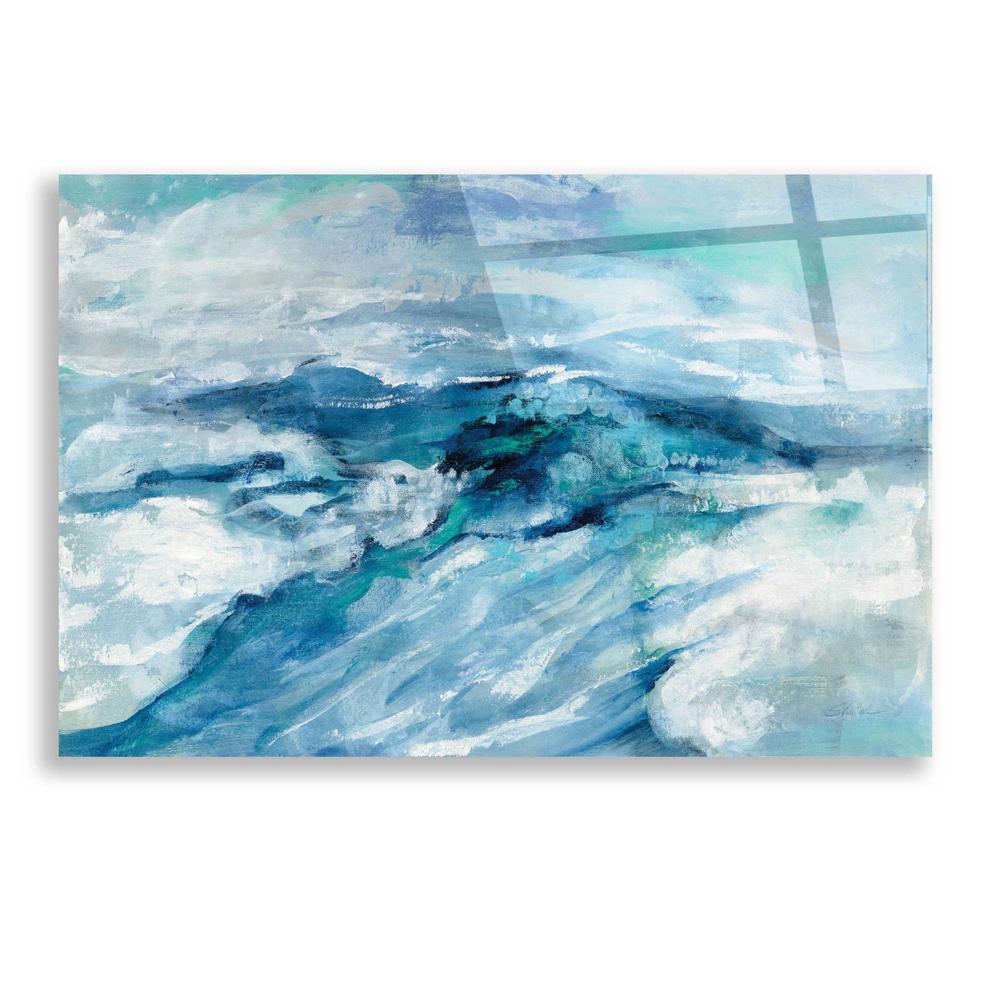 Epic Art 'Archipelago Seascape' by Silvia Vassileva, Acrylic Glass Wall Art,24x16