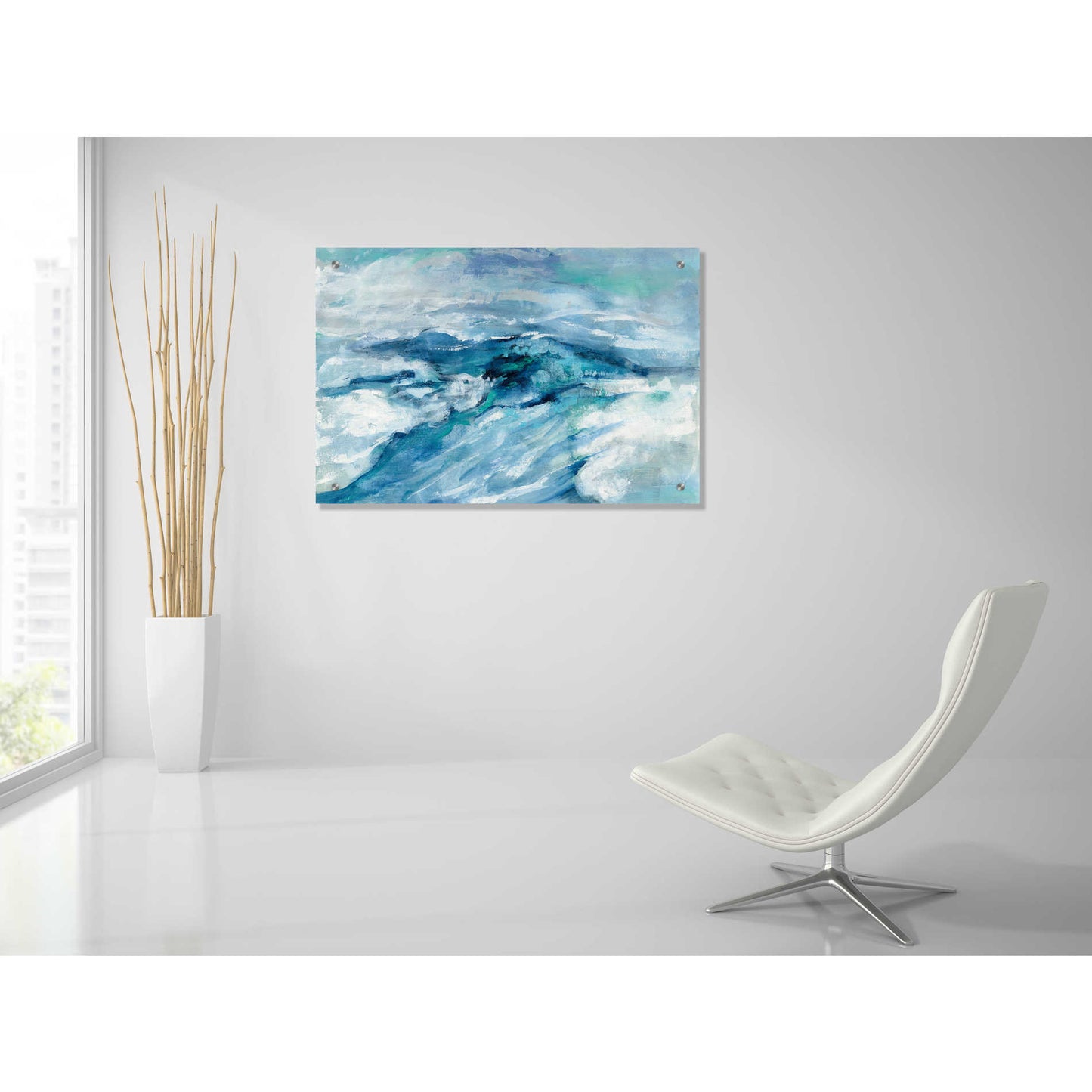 Epic Art 'Archipelago Seascape' by Silvia Vassileva, Acrylic Glass Wall Art,36x24