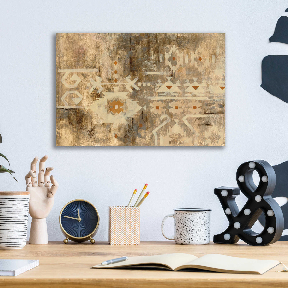 Epic Art 'Southwest Design III' by Silvia Vassileva, Acrylic Glass Wall Art,16x12