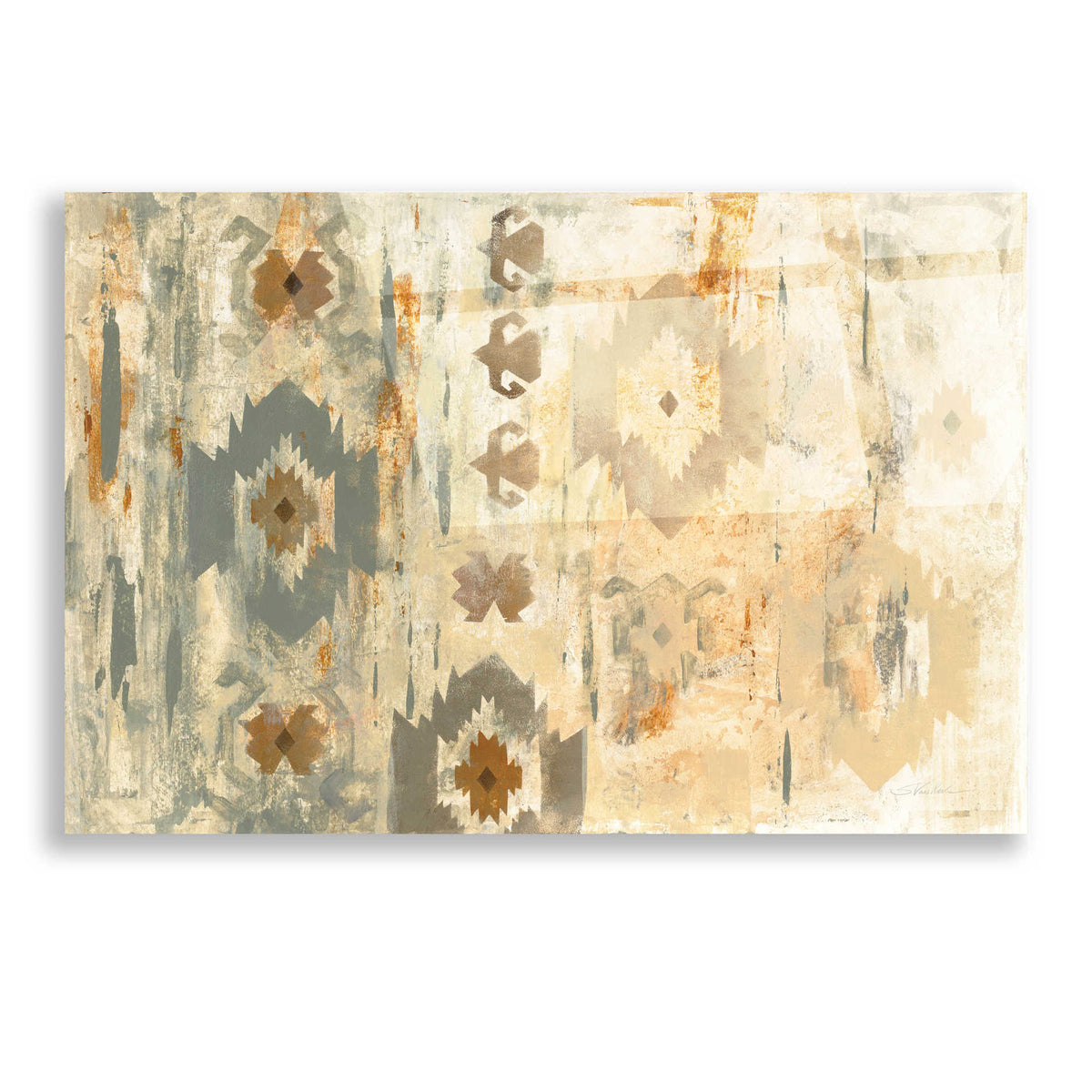 Epic Art 'Southwest Design IV' by Silvia Vassileva, Acrylic Glass Wall Art