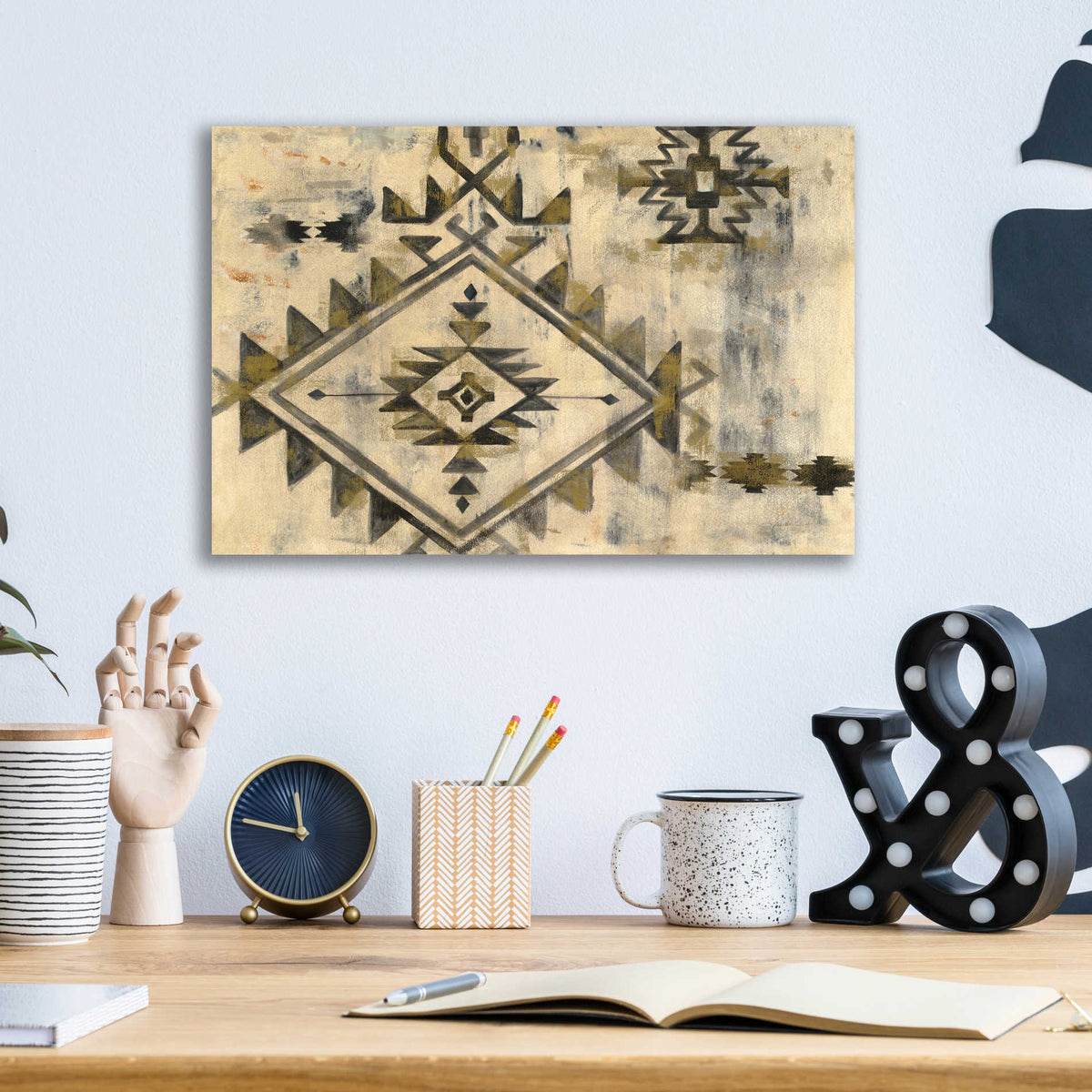 Epic Art 'Southwest Design VI' by Silvia Vassileva, Acrylic Glass Wall Art,16x12