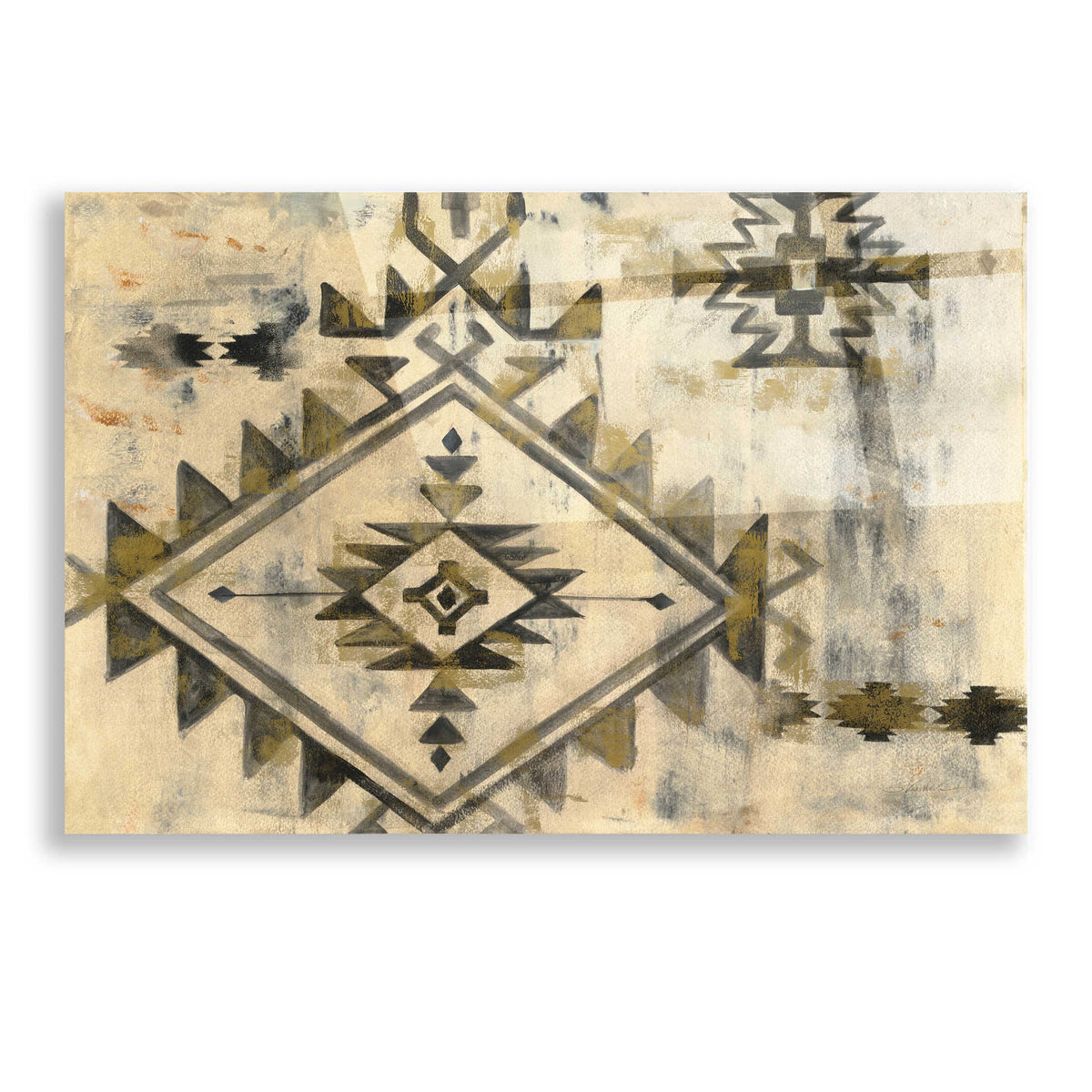 Epic Art 'Southwest Design VI' by Silvia Vassileva, Acrylic Glass Wall Art