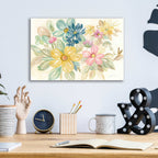 Epic Art 'June Bloom' by Silvia Vassileva, Acrylic Glass Wall Art,16x12