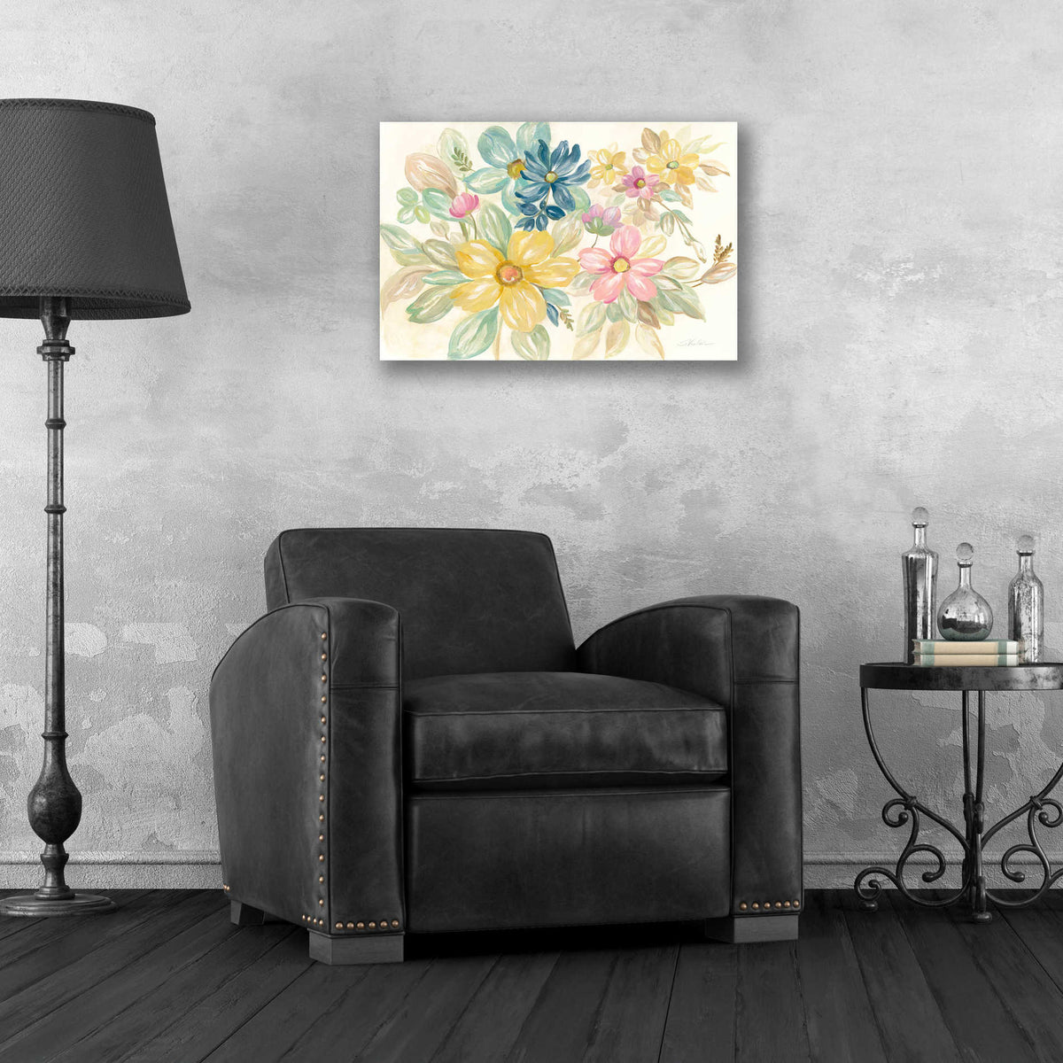 Epic Art 'June Bloom' by Silvia Vassileva, Acrylic Glass Wall Art,24x16