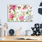 Epic Art 'Petals and Blossoms I' by Silvia Vassileva, Acrylic Glass Wall Art,16x12