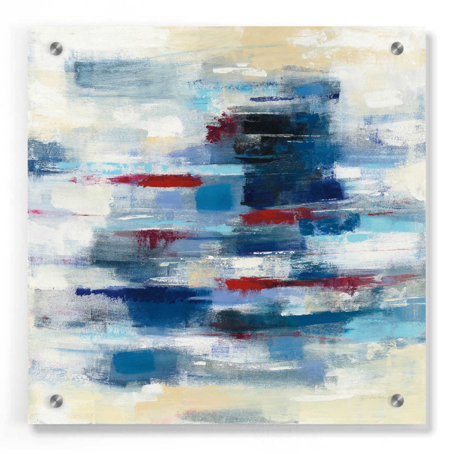 Epic Art 'Spinnaker' by Silvia Vassileva, Acrylic Glass Wall Art,36x36