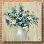 Epic Art 'Coastal Bouquet' by Silvia Vassileva, Acrylic Glass Wall Art,36x36