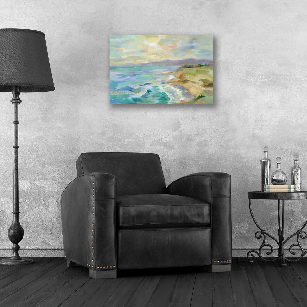 Epic Art 'Dunes by the Sea' by Silvia Vassileva, Acrylic Glass Wall Art,24x16