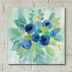 Epic Art 'Floral Array' by Silvia Vassileva, Acrylic Glass Wall Art,12x12