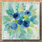 Epic Art 'Floral Array' by Silvia Vassileva, Acrylic Glass Wall Art,36x36