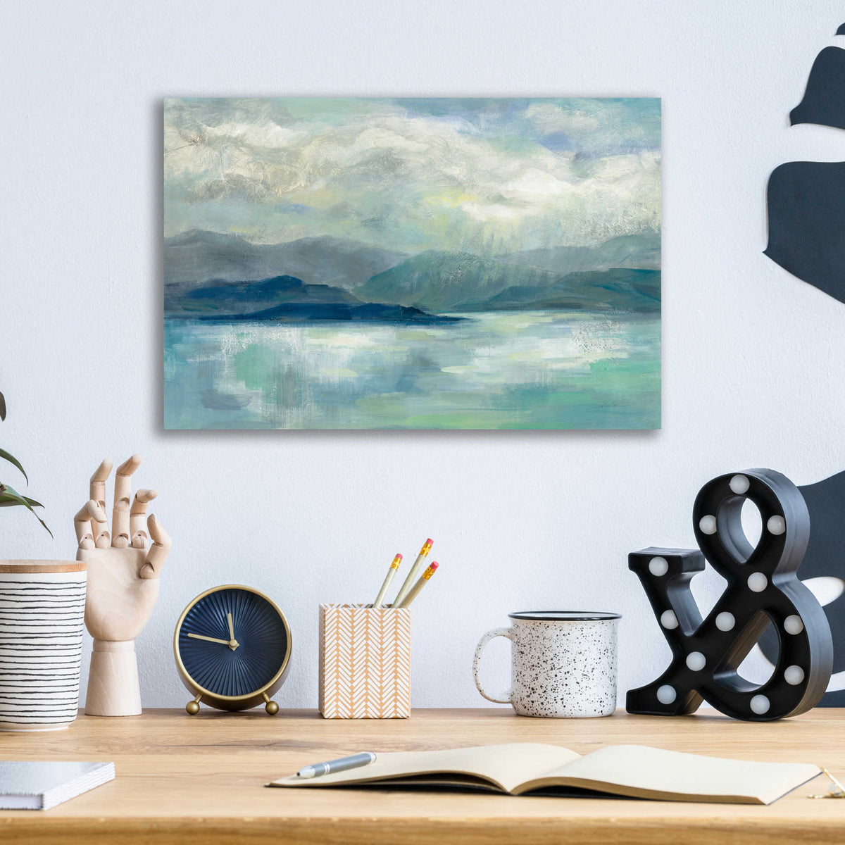 Epic Art 'Early Sunrise' by Silvia Vassileva, Acrylic Glass Wall Art,16x12