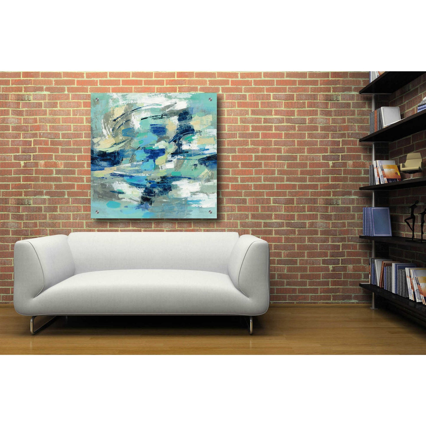 Epic Art 'Unexpected Wave' by Silvia Vassileva, Acrylic Glass Wall Art,36x36