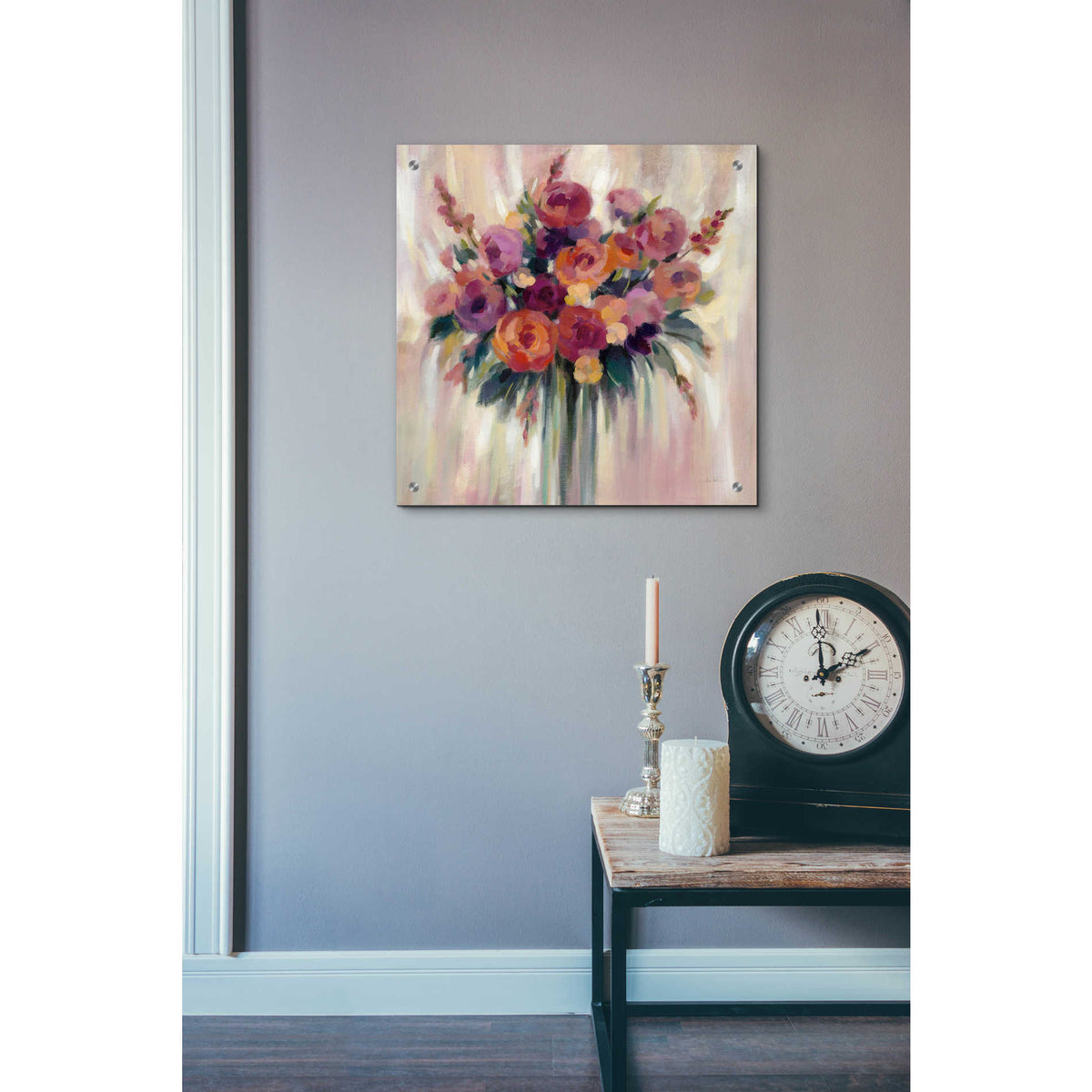 Epic Art 'Autumn Bouquet' by Silvia Vassileva, Acrylic Glass Wall Art,24x24
