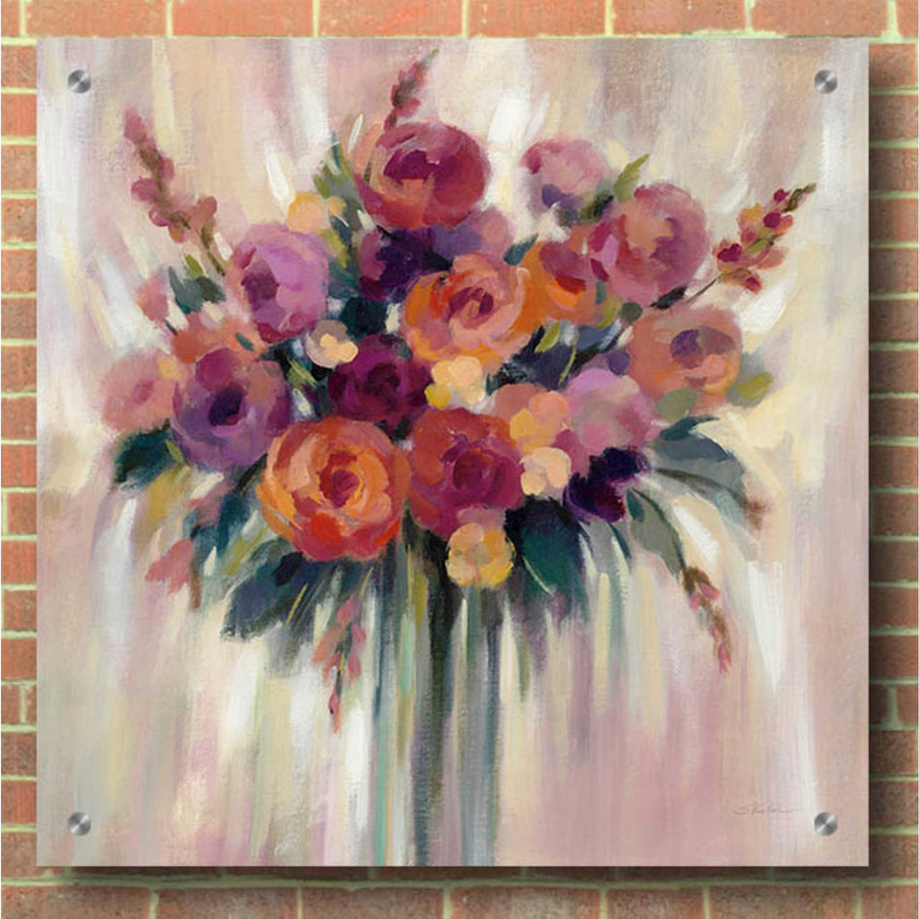 Epic Art 'Autumn Bouquet' by Silvia Vassileva, Acrylic Glass Wall Art,36x36