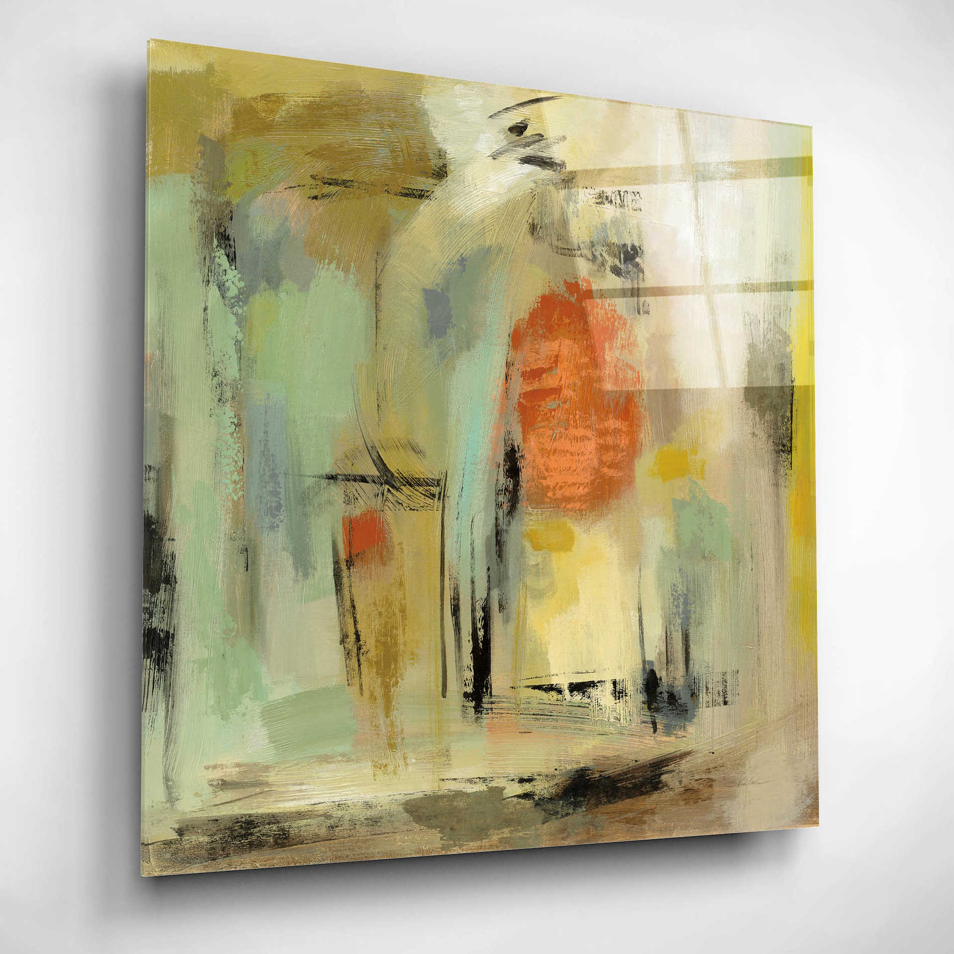 Epic Art 'Kyoto Street' by Silvia Vassileva, Acrylic Glass Wall Art,12x12