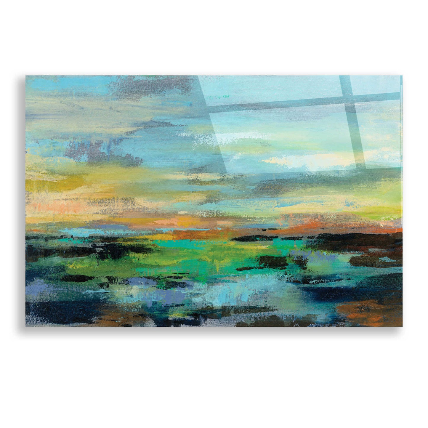 Epic Art 'Delmar Sunset I' by Silvia Vassileva, Acrylic Glass Wall Art,24x16
