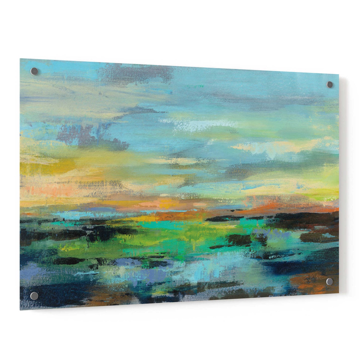Epic Art 'Delmar Sunset I' by Silvia Vassileva, Acrylic Glass Wall Art,36x24