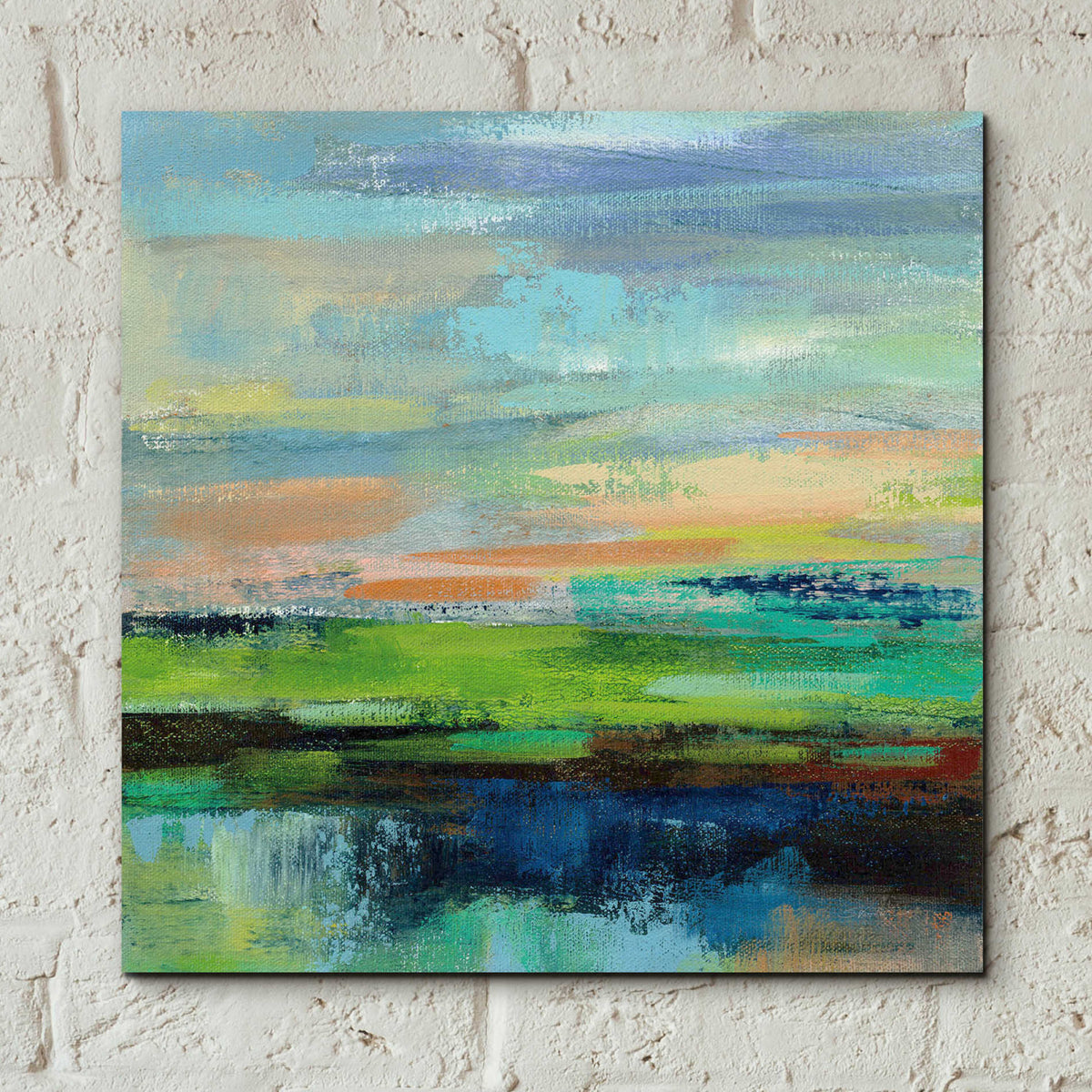 Epic Art 'Delmar Sunset II' by Silvia Vassileva, Acrylic Glass Wall Art,12x12
