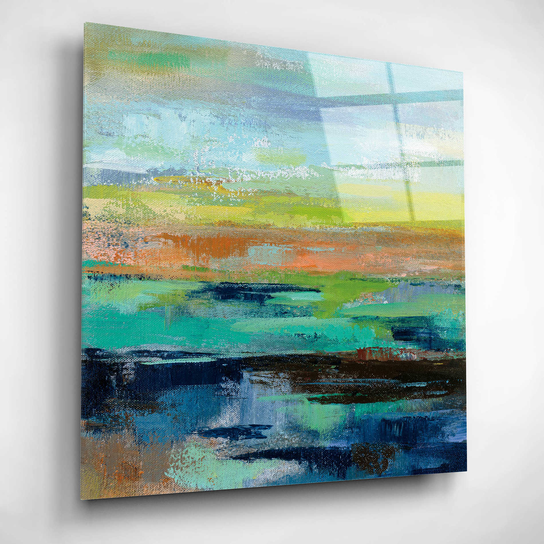 Epic Art 'Delmar Sunset III' by Silvia Vassileva, Acrylic Glass Wall Art,12x12