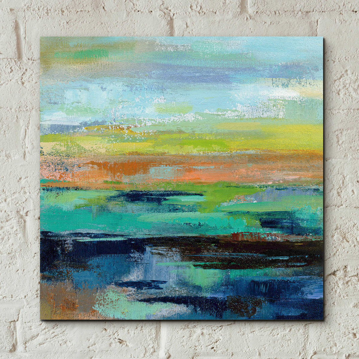 Epic Art 'Delmar Sunset III' by Silvia Vassileva, Acrylic Glass Wall Art,12x12