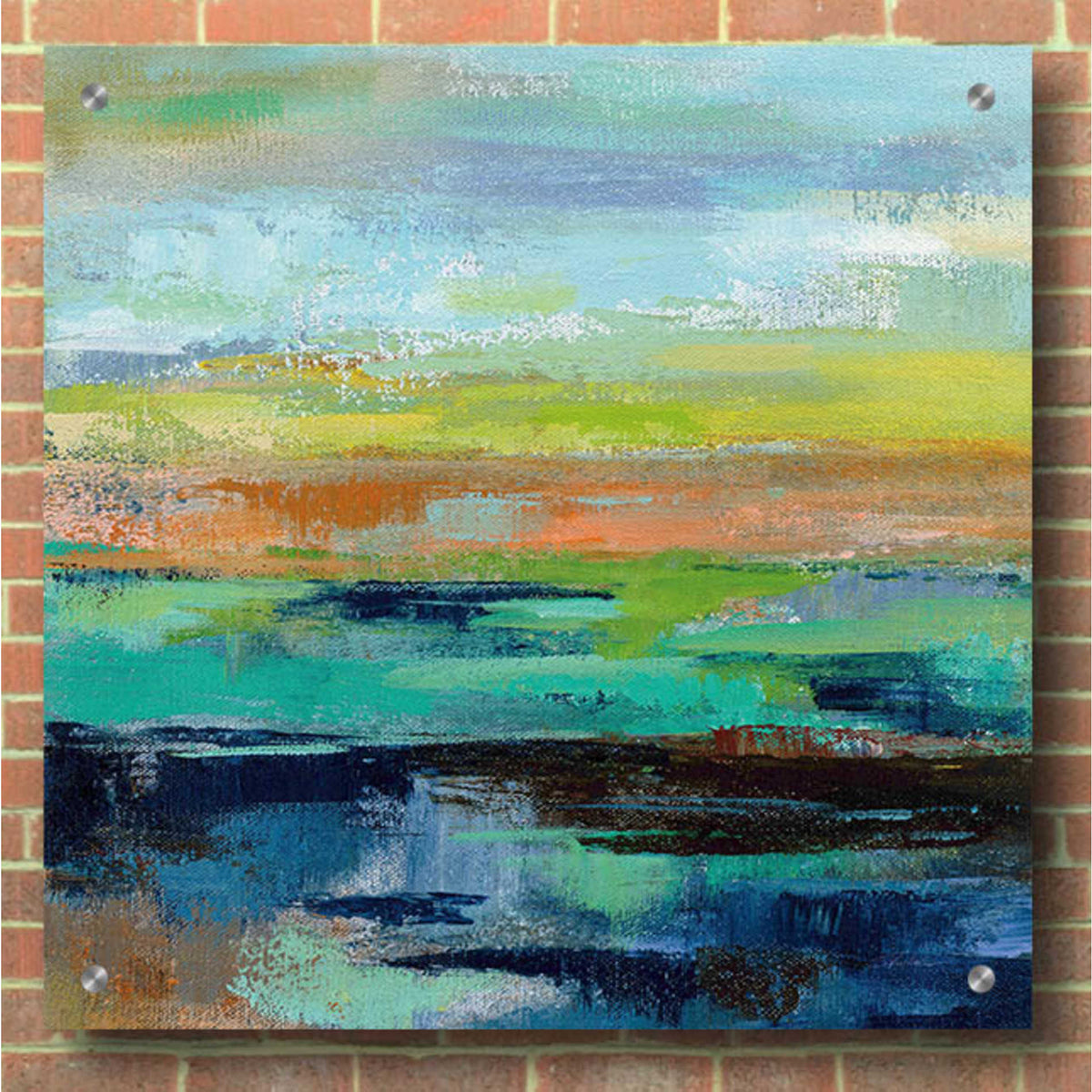 Epic Art 'Delmar Sunset III' by Silvia Vassileva, Acrylic Glass Wall Art,36x36