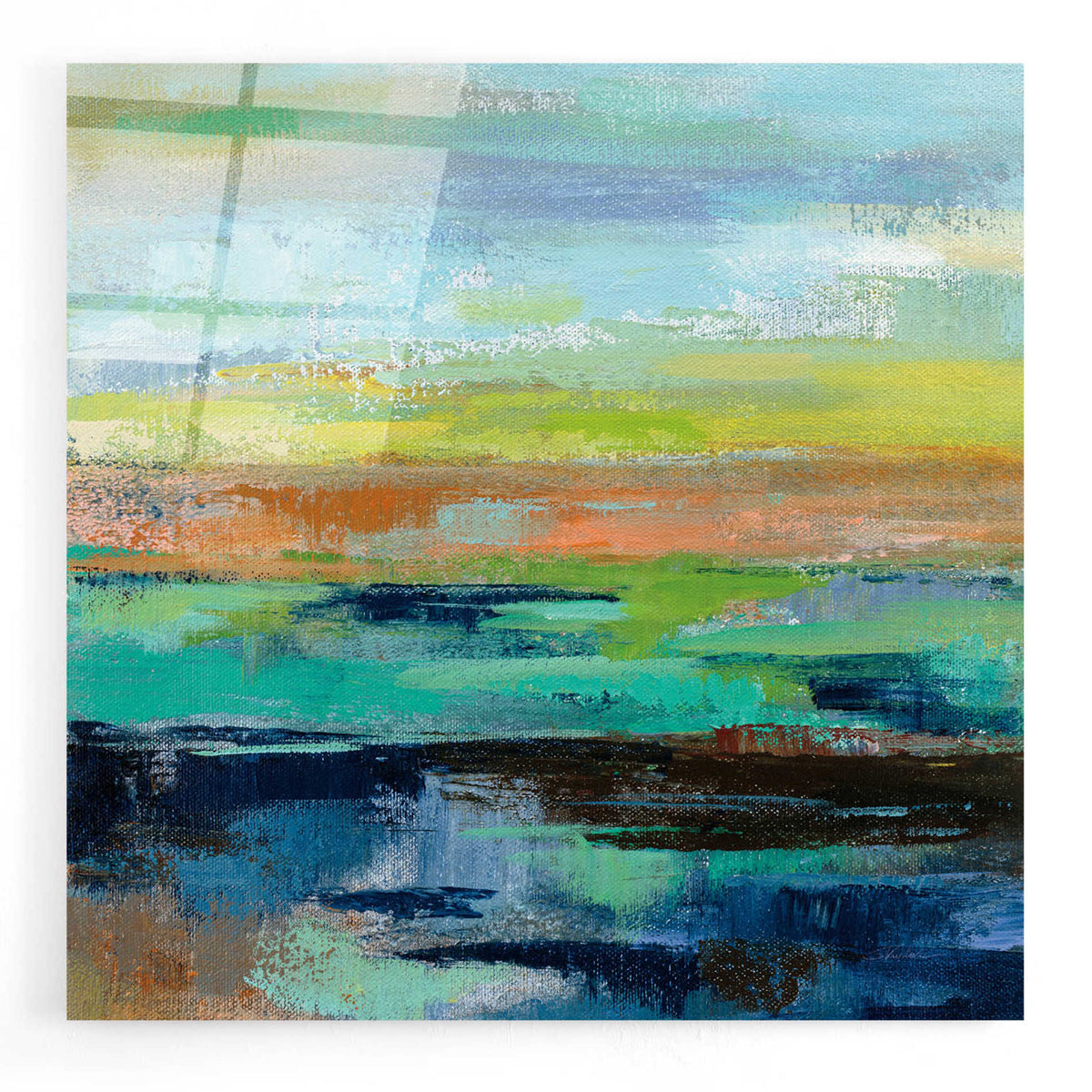 Epic Art 'Delmar Sunset III' by Silvia Vassileva, Acrylic Glass Wall Art