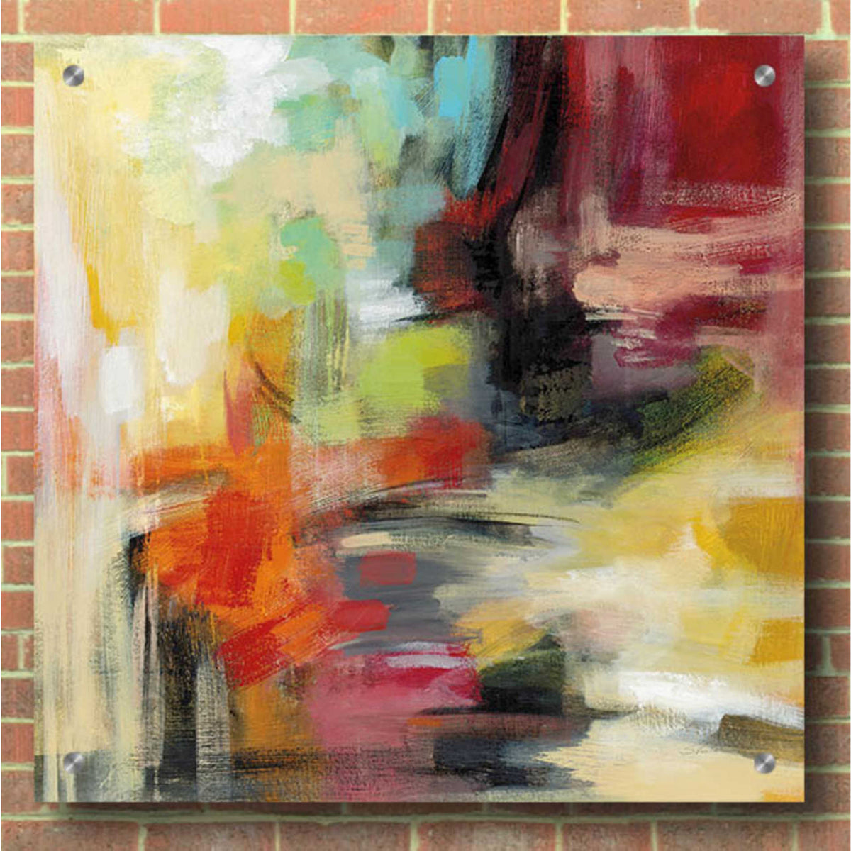 Epic Art 'Kyoto Summer' by Silvia Vassileva, Acrylic Glass Wall Art,36x36