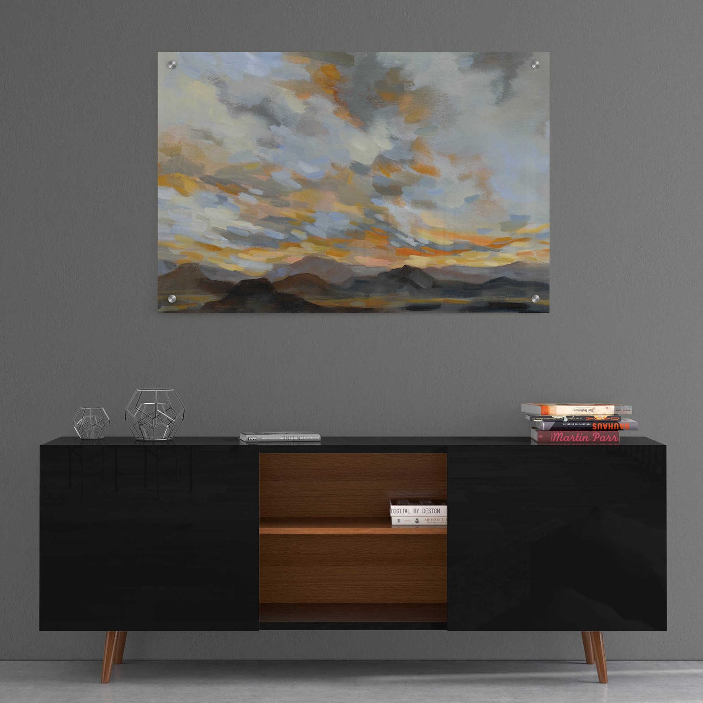 Epic Art 'High Desert Sky I' by Silvia Vassileva, Acrylic Glass Wall Art,36x24