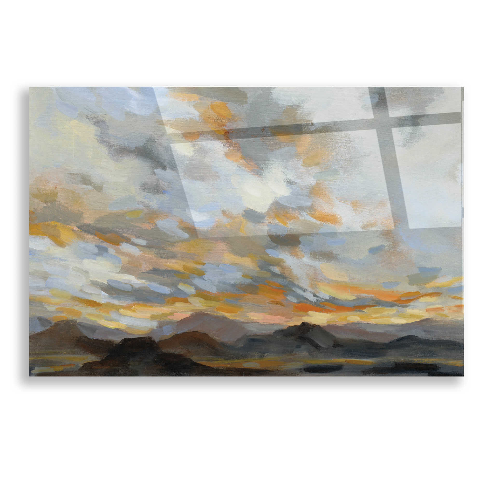 Epic Art 'High Desert Sky I' by Silvia Vassileva, Acrylic Glass Wall Art