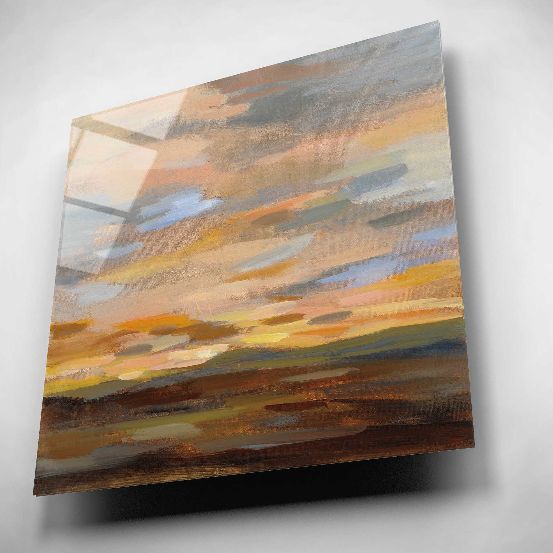 Epic Art 'High Desert Sky III' by Silvia Vassileva, Acrylic Glass Wall Art,12x12