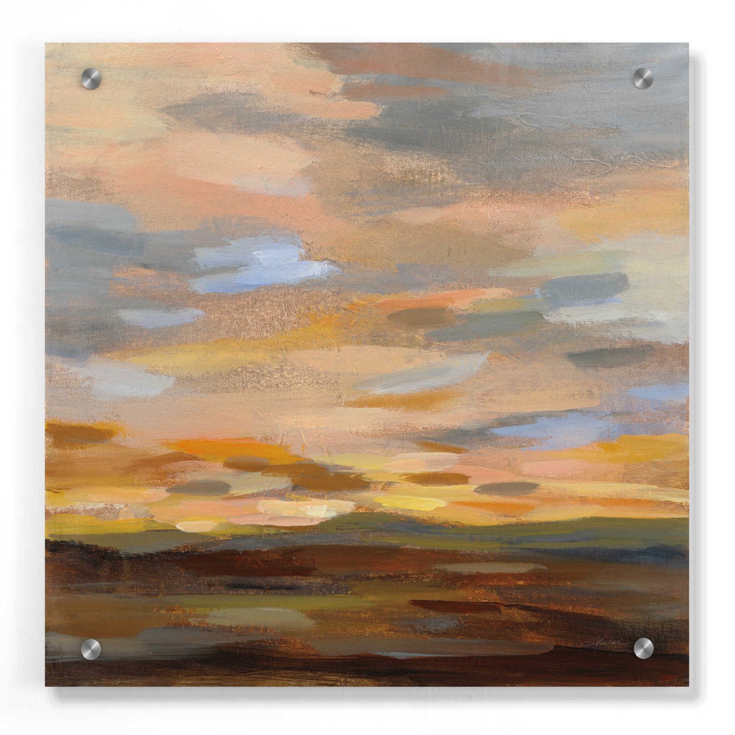 Epic Art 'High Desert Sky III' by Silvia Vassileva, Acrylic Glass Wall Art,36x36