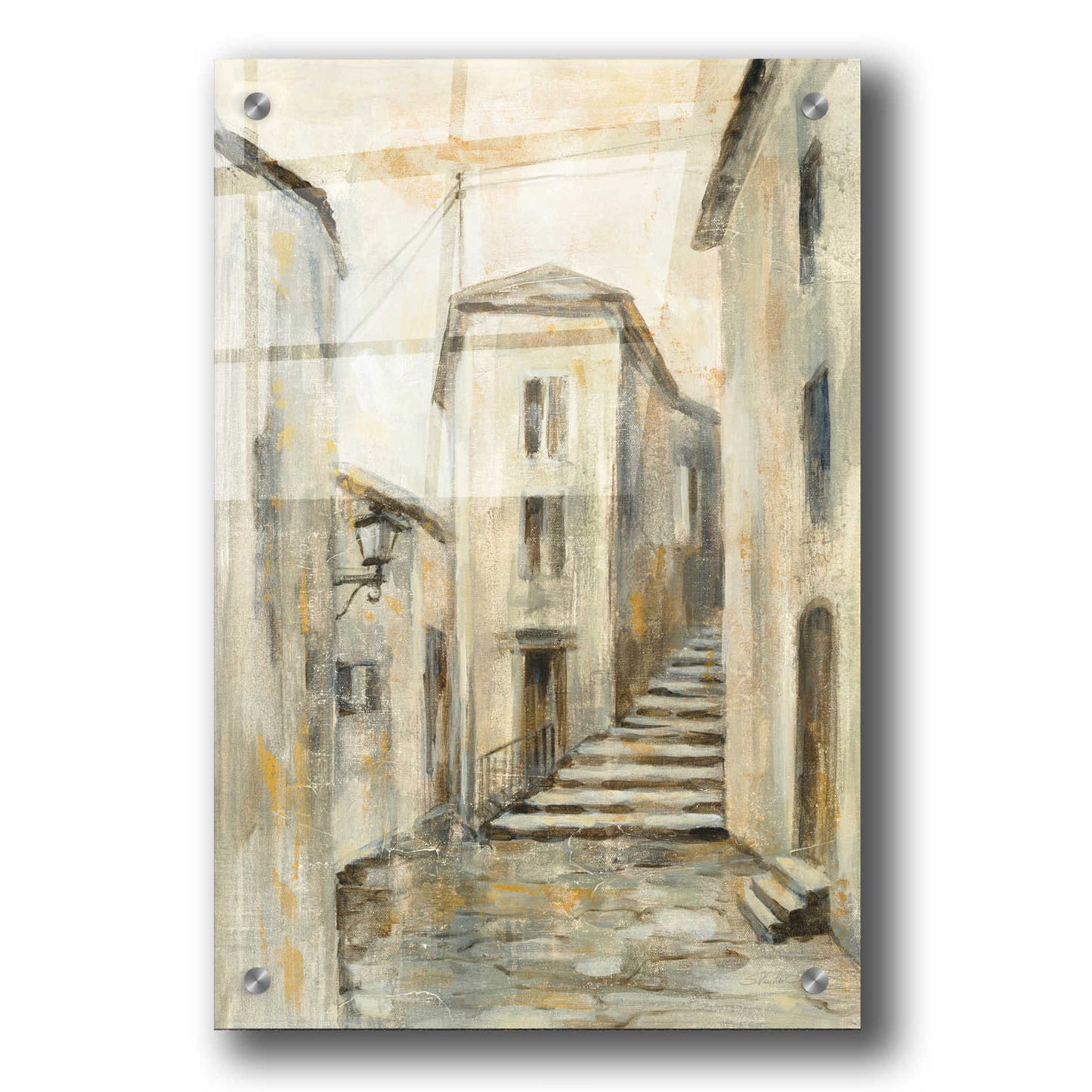 Epic Art 'European Village I' by Silvia Vassileva, Acrylic Glass Wall Art,24x36