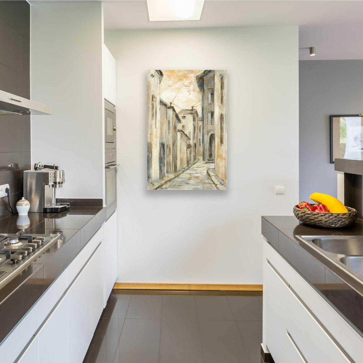 Epic Art 'European Village II' by Silvia Vassileva, Acrylic Glass Wall Art,24x36