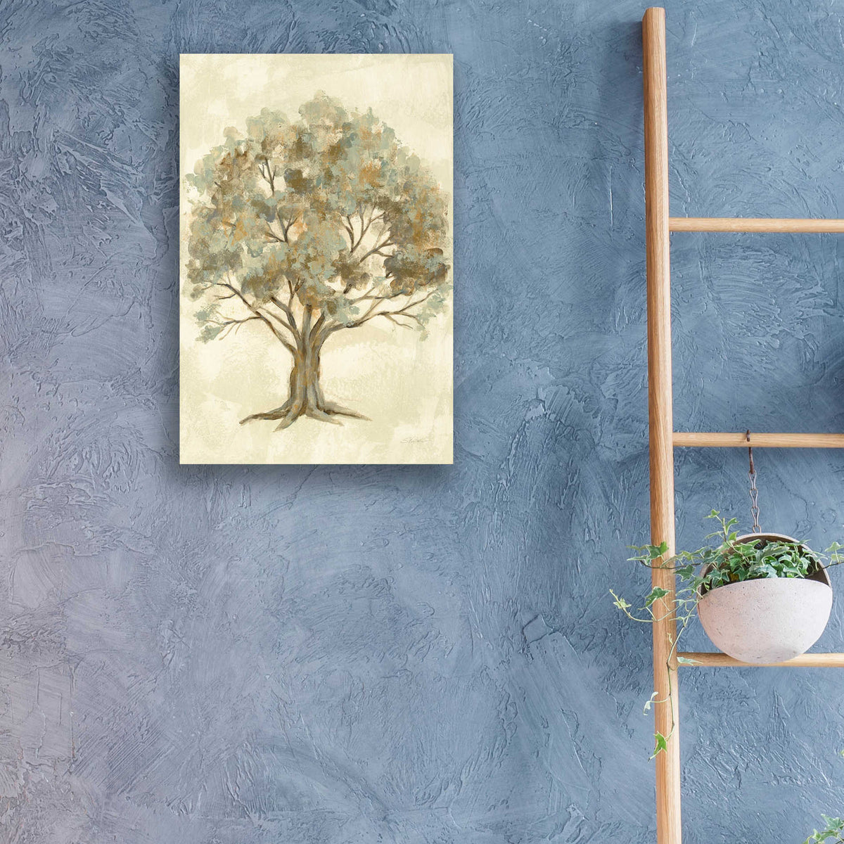 Epic Art 'Ethereal Tree II' by Silvia Vassileva, Acrylic Glass Wall Art,16x24