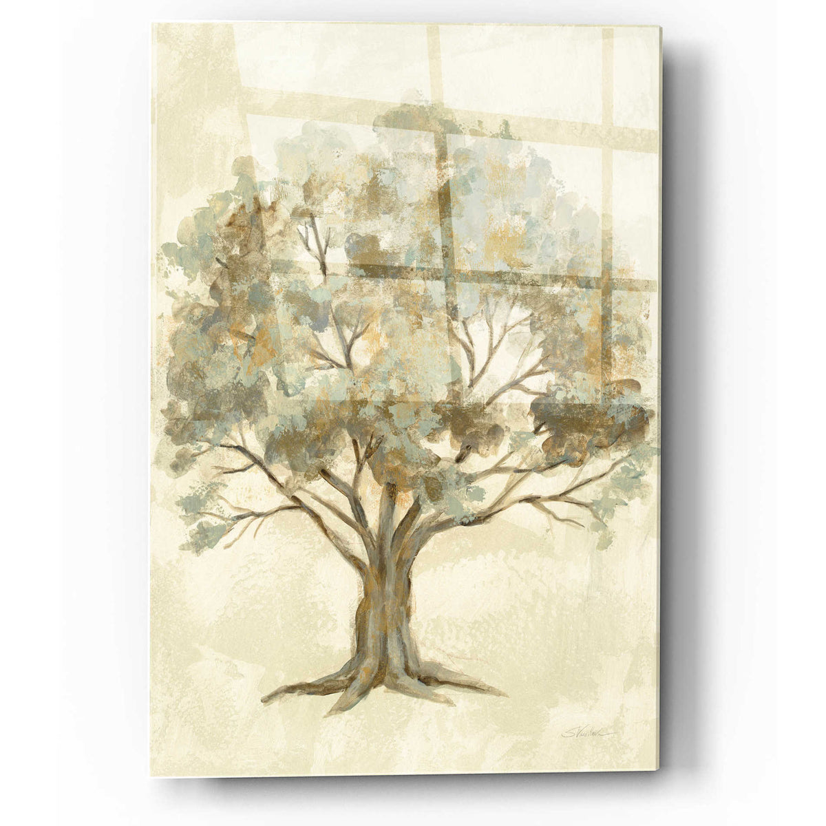Epic Art 'Ethereal Tree II' by Silvia Vassileva, Acrylic Glass Wall Art