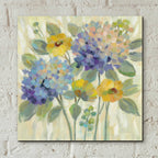 Epic Art 'Garden Burst' by Silvia Vassileva, Acrylic Glass Wall Art,12x12