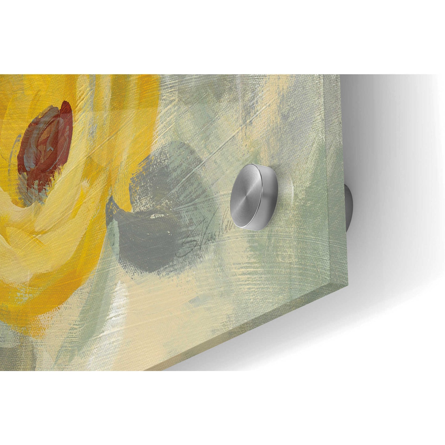 Epic Art 'Yellow Roses' by Silvia Vassileva, Acrylic Glass Wall Art,36x24