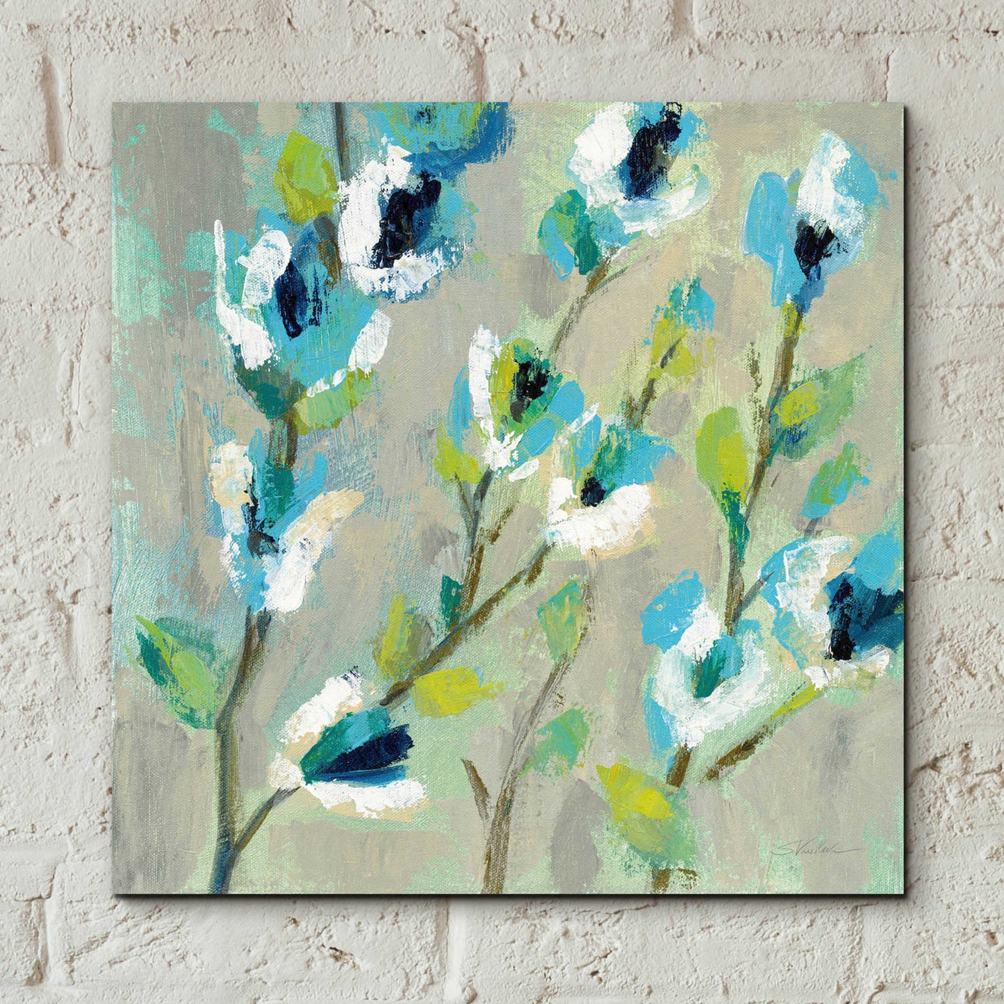 Epic Art 'Whimsical Branch I' by Silvia Vassileva, Acrylic Glass Wall Art,12x12