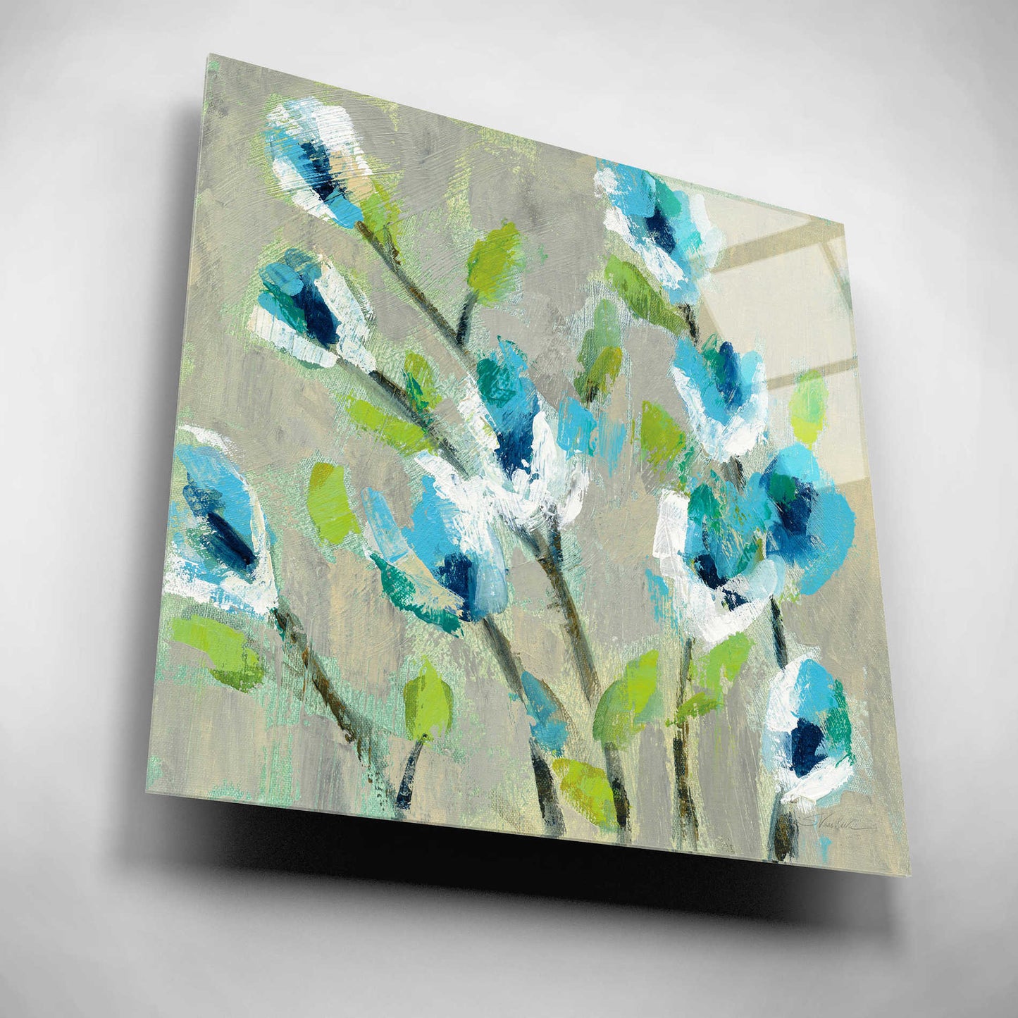 Epic Art 'Whimsical Branch II' by Silvia Vassileva, Acrylic Glass Wall Art,12x12