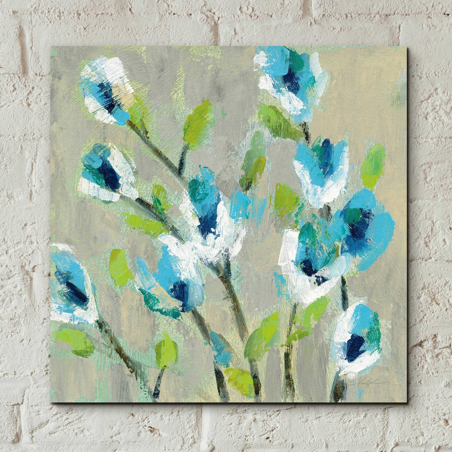 Epic Art 'Whimsical Branch II' by Silvia Vassileva, Acrylic Glass Wall Art,12x12