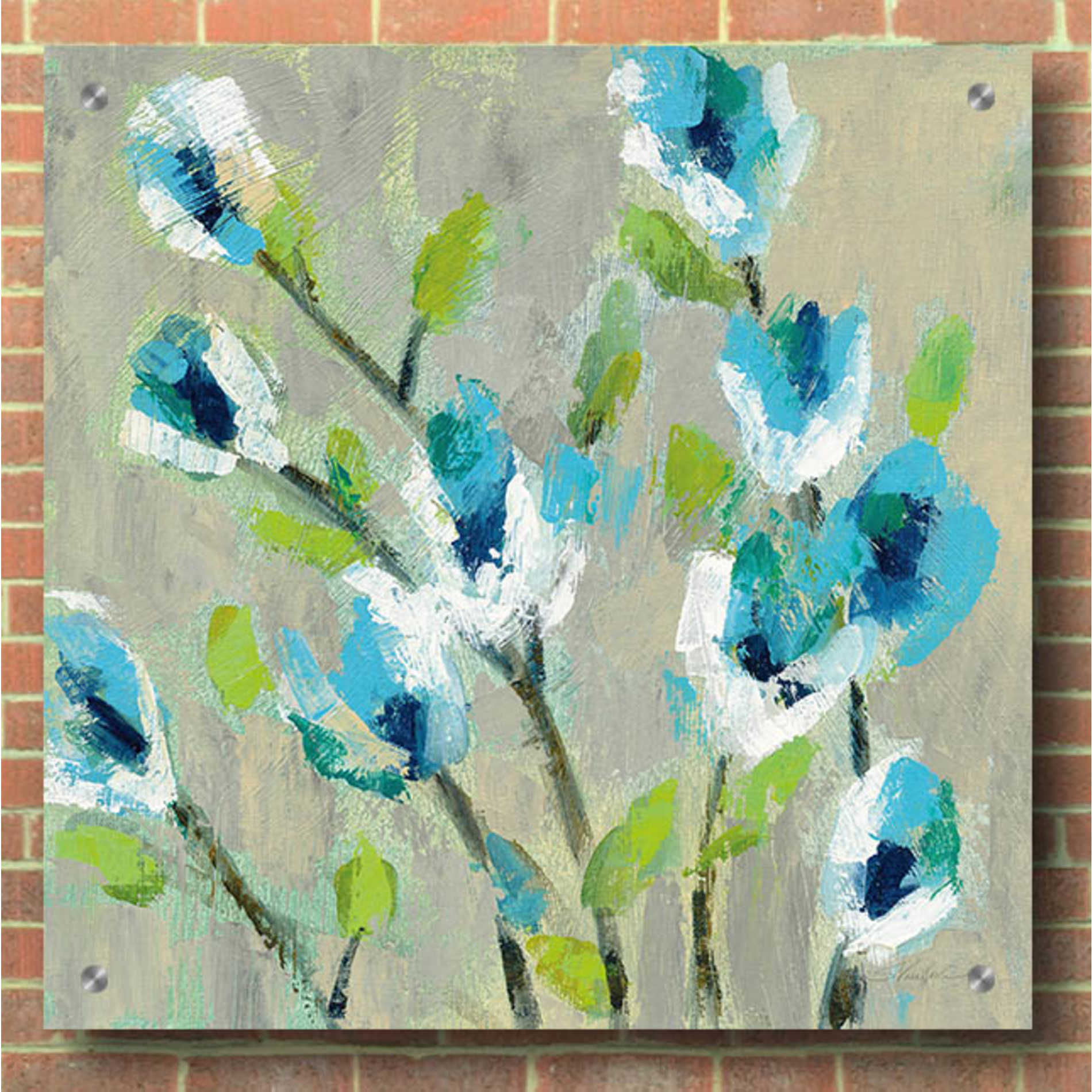 Epic Art 'Whimsical Branch II' by Silvia Vassileva, Acrylic Glass Wall Art,36x36