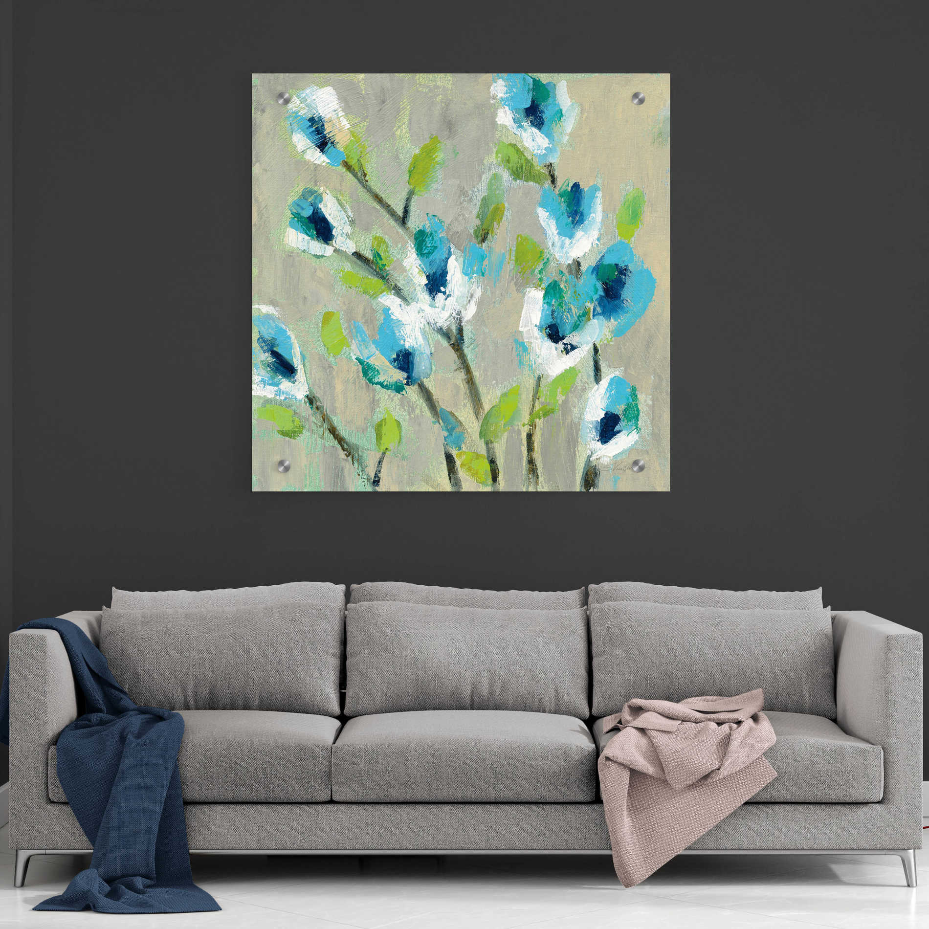 Epic Art 'Whimsical Branch II' by Silvia Vassileva, Acrylic Glass Wall Art,36x36