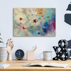 Epic Art 'Floral Extravaganza' by Silvia Vassileva, Acrylic Glass Wall Art,16x12