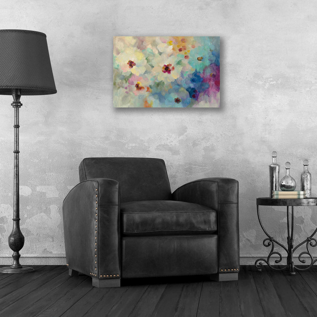 Epic Art 'Floral Extravaganza' by Silvia Vassileva, Acrylic Glass Wall Art,24x16