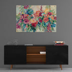 Epic Art 'Flower Market' by Silvia Vassileva, Acrylic Glass Wall Art,36x24