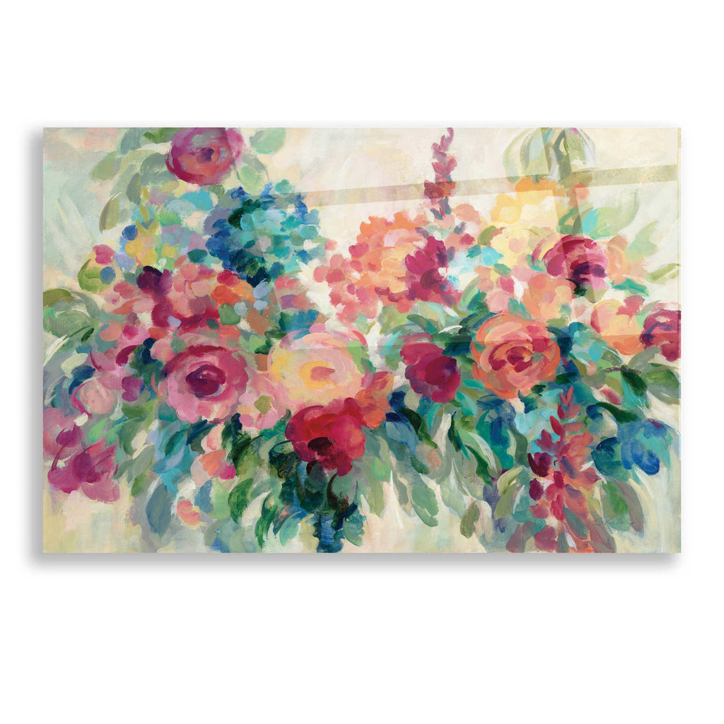 Epic Art 'Flower Market' by Silvia Vassileva, Acrylic Glass Wall Art