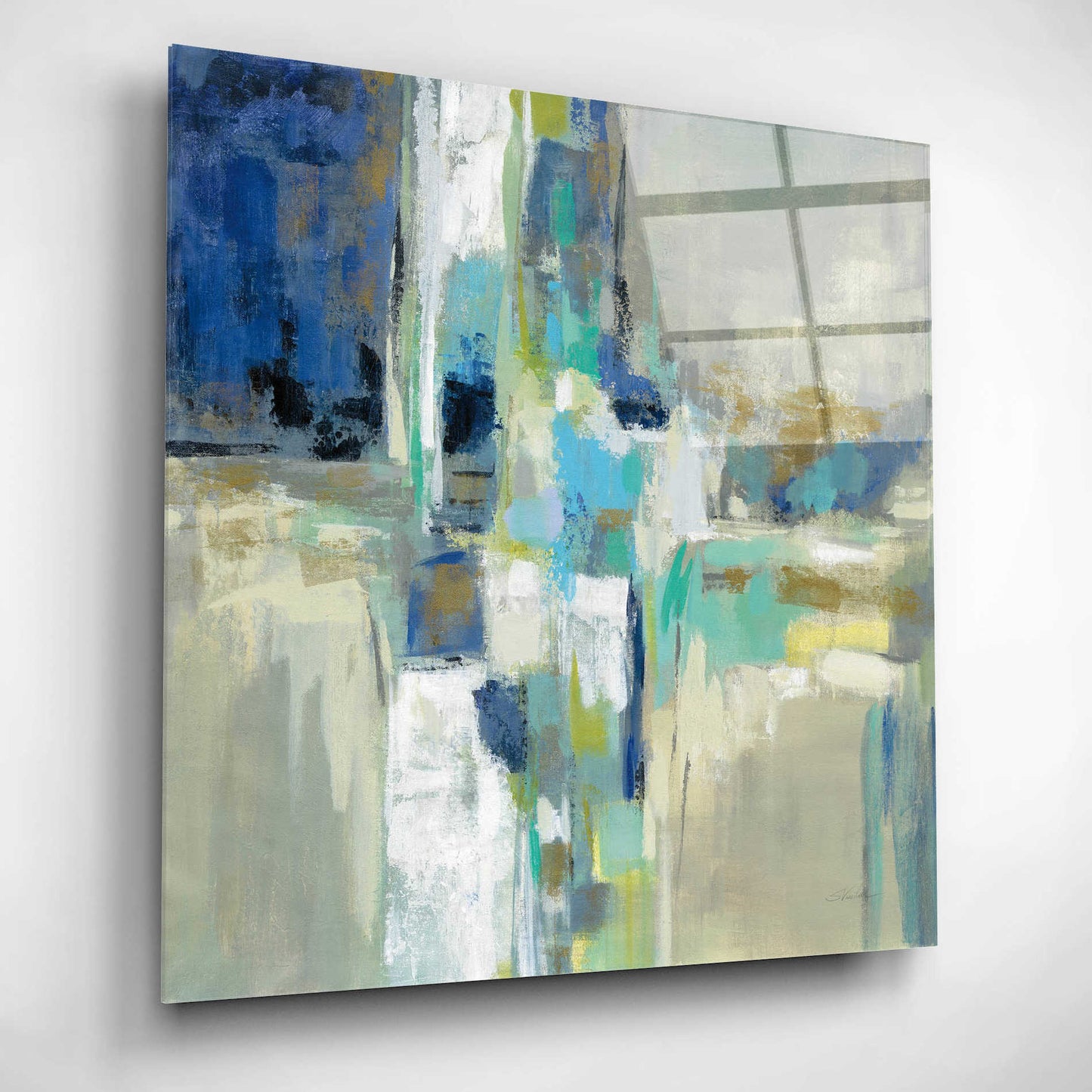 Epic Art 'Spring Water' by Silvia Vassileva, Acrylic Glass Wall Art,12x12