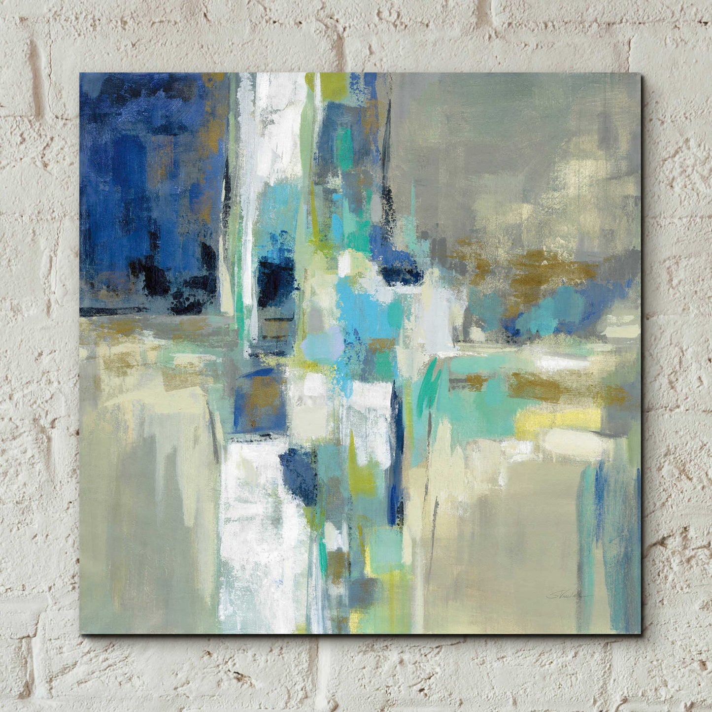 Epic Art 'Spring Water' by Silvia Vassileva, Acrylic Glass Wall Art,12x12