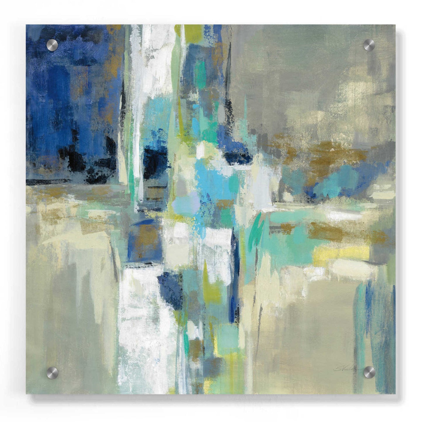 Epic Art 'Spring Water' by Silvia Vassileva, Acrylic Glass Wall Art,36x36